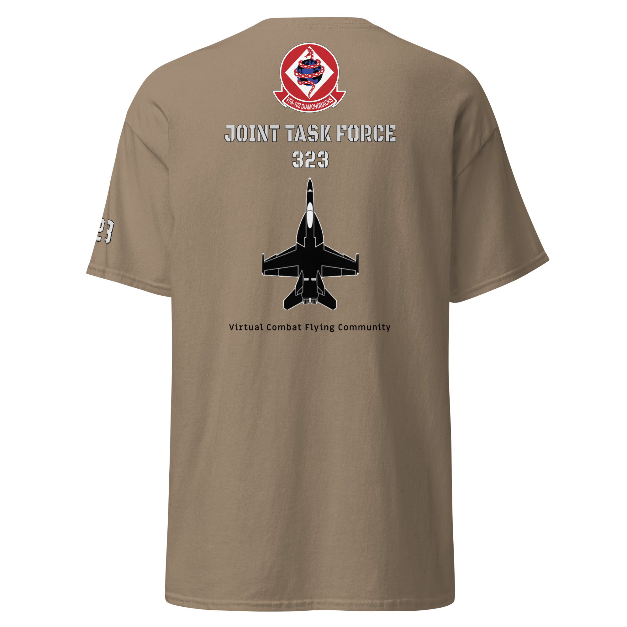 JTF-323 vVFA-102 F/A-18C Tee - Image 5