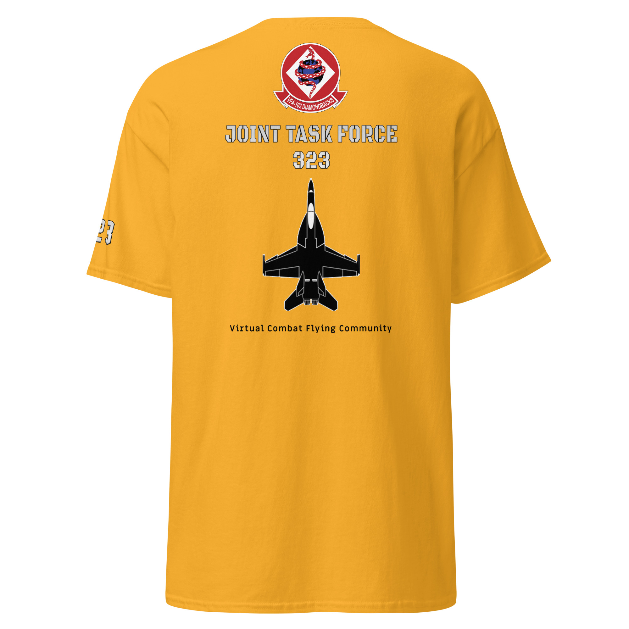 JTF-323 vVFA-102 F/A-18C Tee - Image 6