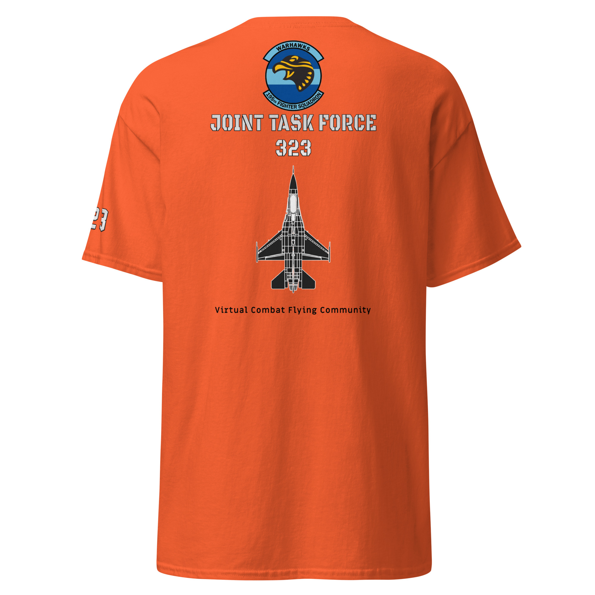 JTF-323 195th FS F-16C Tee - Image 4