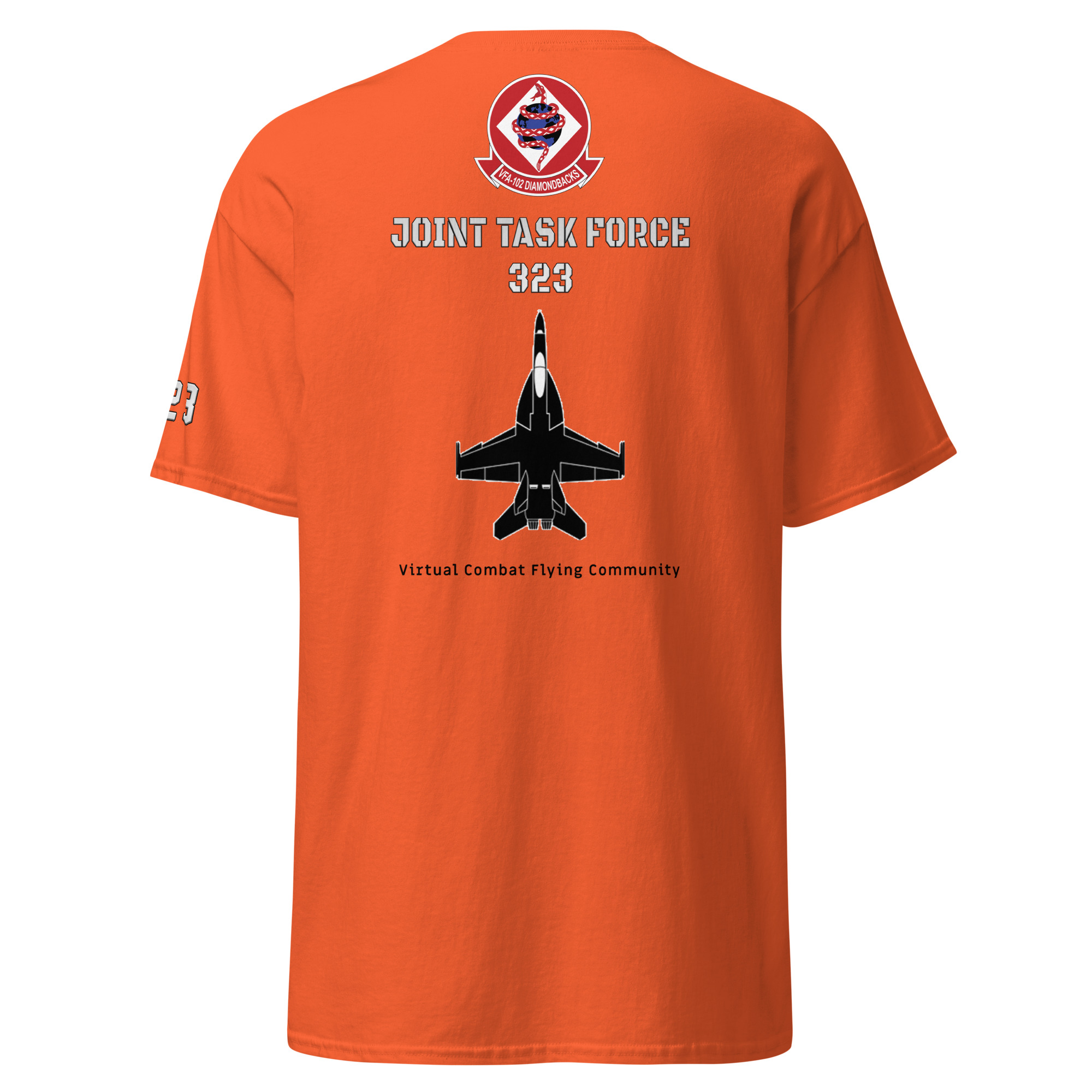 JTF-323 vVFA-102 F/A-18C Tee - Image 4